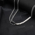 Luxy Hip-Hop Layered Necklace - Diatoms
