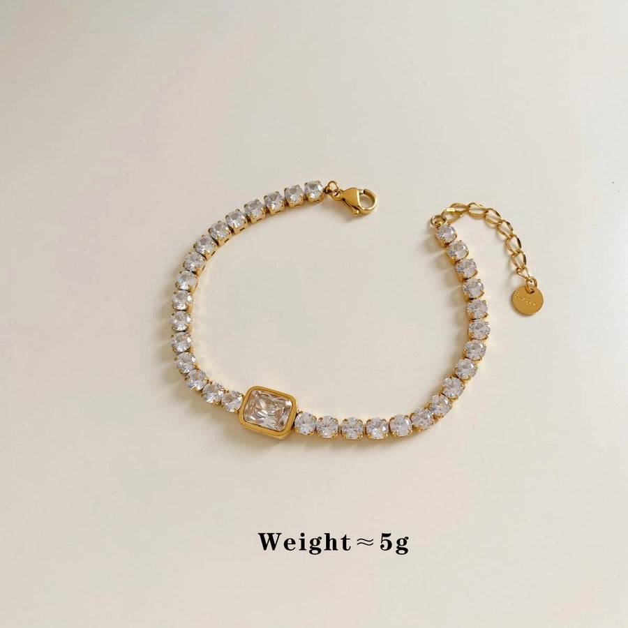 Modern Style Classic Diamond Bracelets