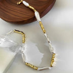 Baroque Pearl Necklace - Diatoms