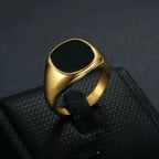Diatoms Hip-Hop Men Rings - Diatoms