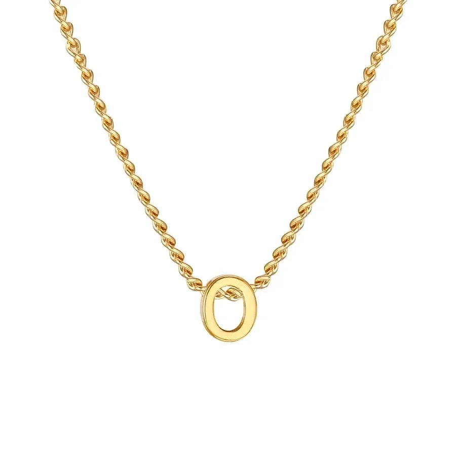 Upper-case Letter Pendant - Diatoms