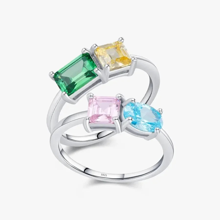 Emerald Sunshine Rings - Diatoms
