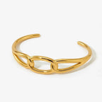 Lucky Knot Bangle - Diatoms