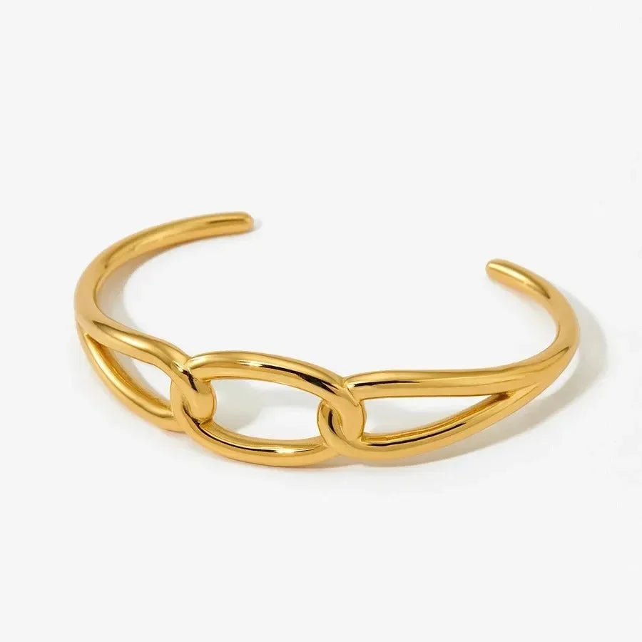 Lucky Knot Bangle - Diatoms