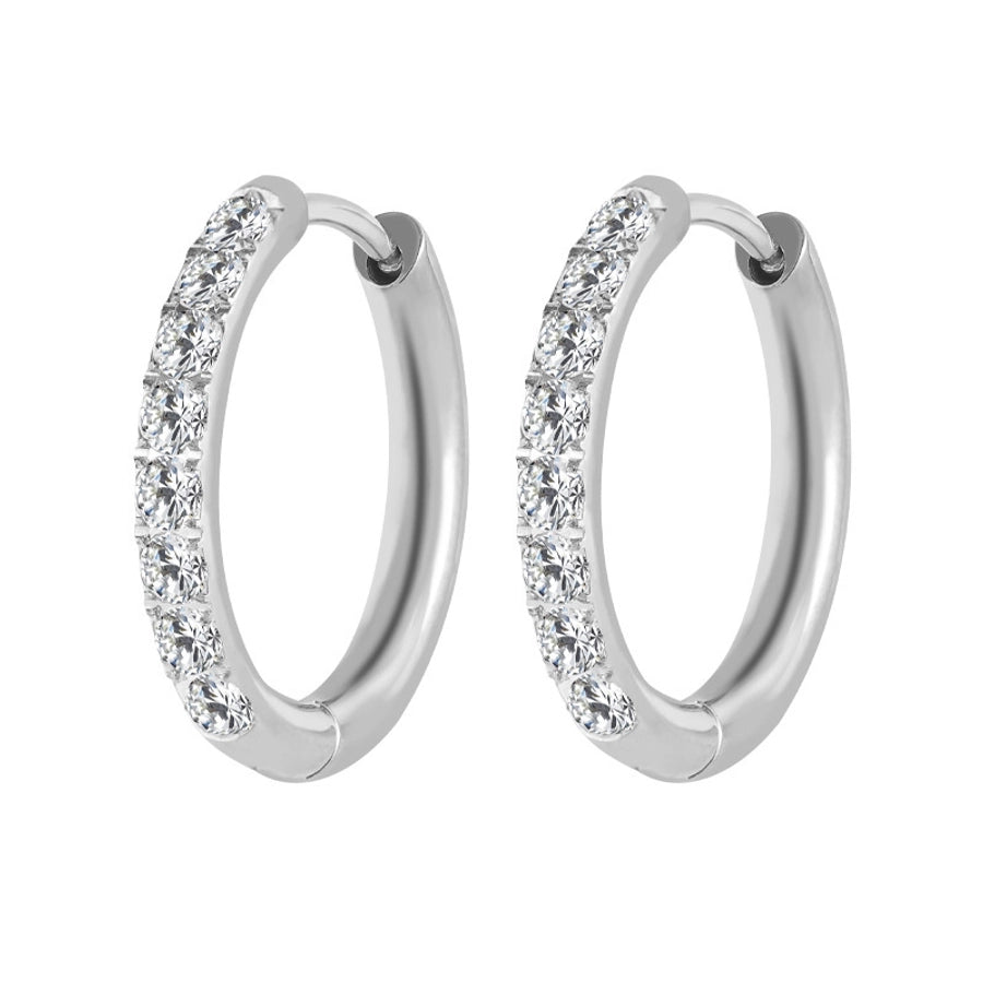 Timeless Polished Perfection Hoop Earrings