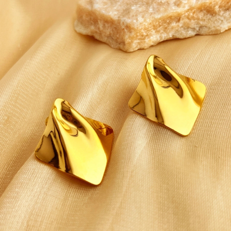 Luxy Hammered Crumpled Earrings