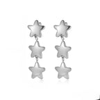 French Fusion Drop Earrings - Diatoms