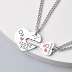 Diatoms Valentine Heart Shape Key Pendant - Diatoms