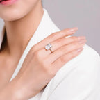 Soulmates Forever Sterling Silver Rings - Diatoms