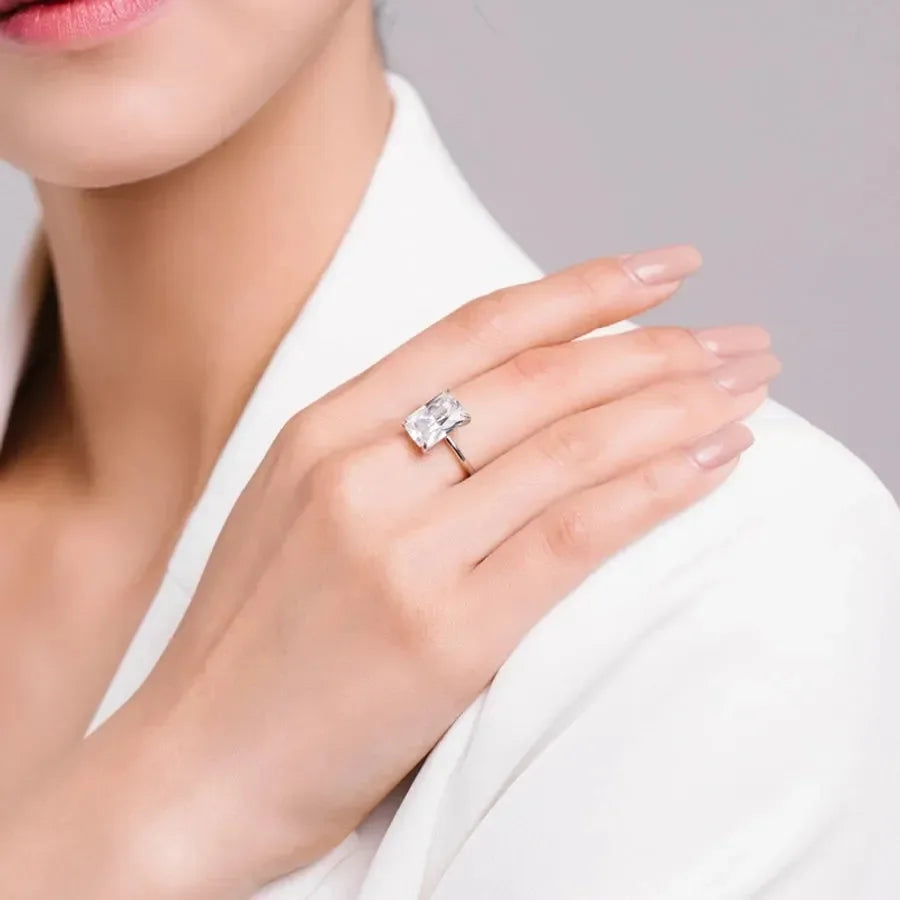 Soulmates Forever Sterling Silver Rings - Diatoms