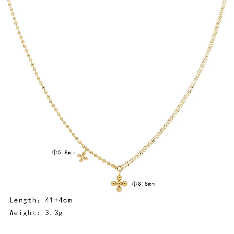 Holy Glow Cross Pendant - Diatoms