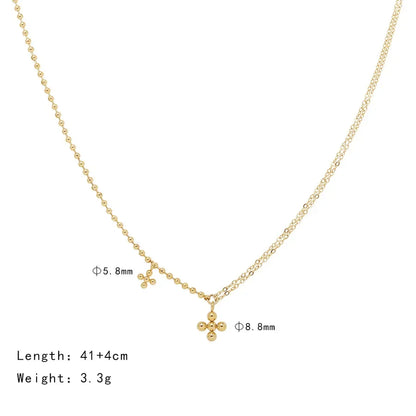 Holy Glow Cross Pendant - Diatoms