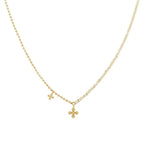Holy Glow Cross Pendant - Diatoms
