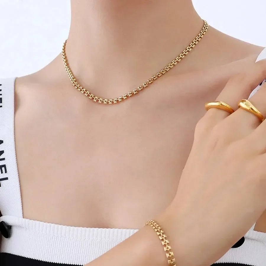 Diatoms Bow Shape Round Necklace & Bracelet - Diatoms