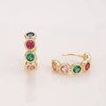 Aurora Circles Earrings