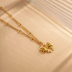 Butterfly Pendant - Diatoms
