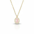 Blush Crown Diamond Necklace