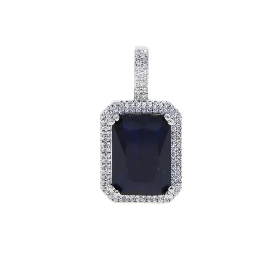 Diatoms Hip-Hop Square Unisex Pendant - Diatoms