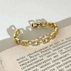 Sparkling Link Chain Bracelets - Diatoms