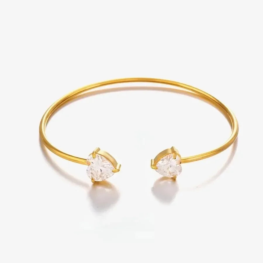 Oval Heart Shape Bracelets - Diatoms