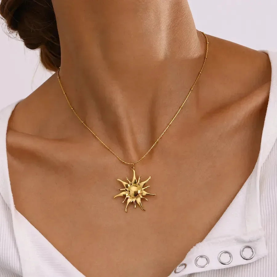 Classic Style Sun Rise Pendant - Diatoms