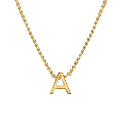 Upper-case Letter Pendant - Diatoms