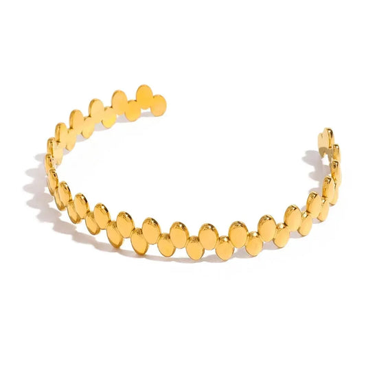 Luxy Adjustable Cuff Bracelet - Diatoms