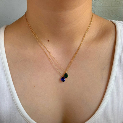 Luxy Multi-Color Diamond Pendant