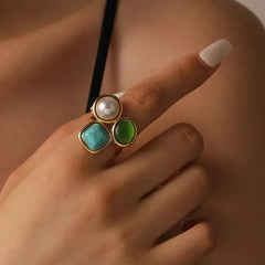 Retro Vintage Style Adjustable Ring