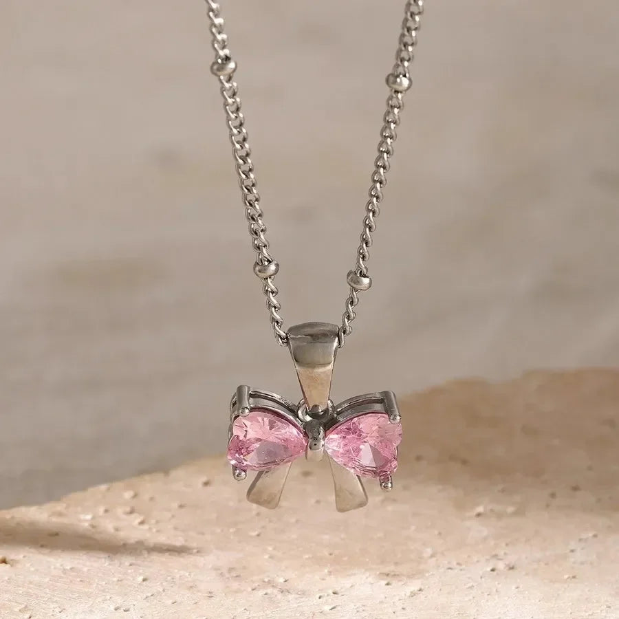 Luxy Butterfly Diamond Necklace - Diatoms
