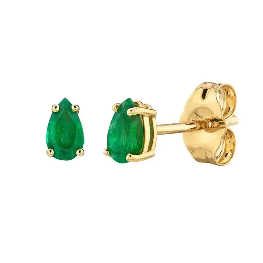 Tiny Tether Drop Earrings Ear Studs - Diatoms