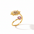Astral Rose Diamond Ring