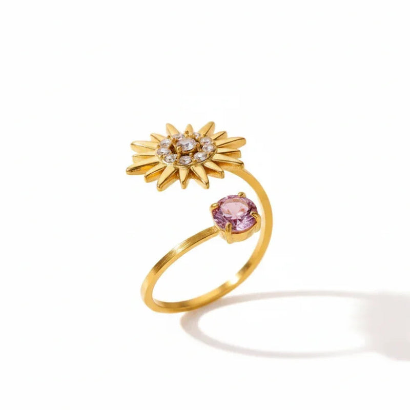 Astral Rose Diamond Ring