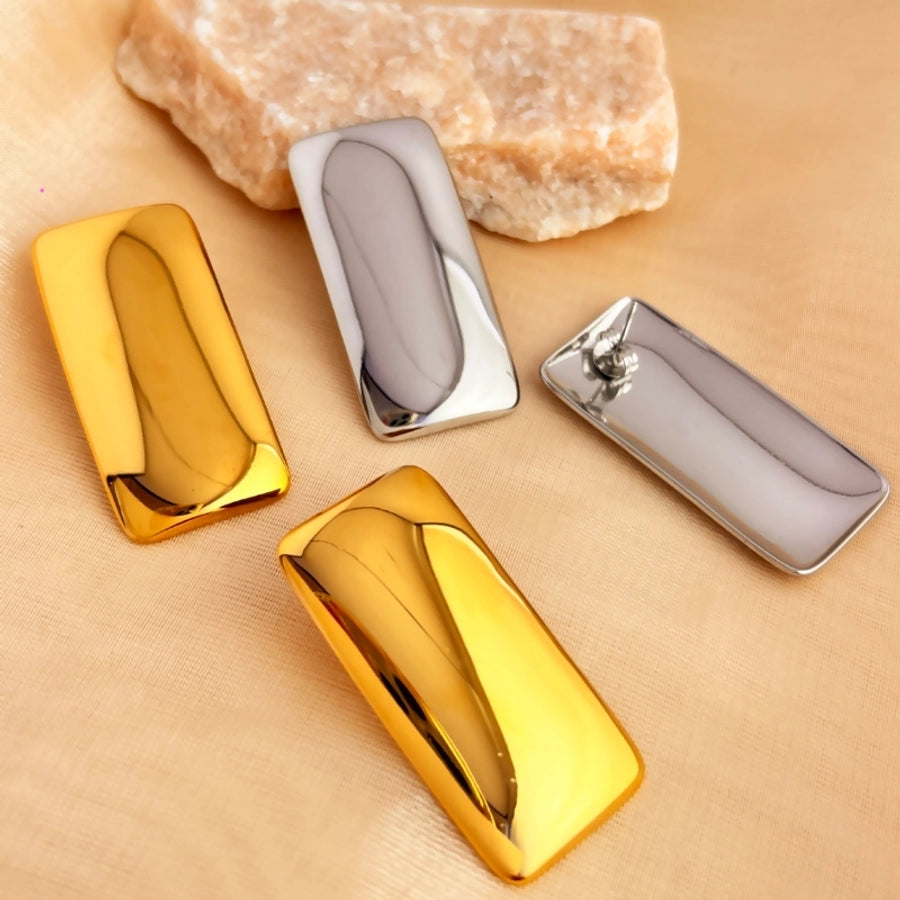 Rectangular Statement Earrings