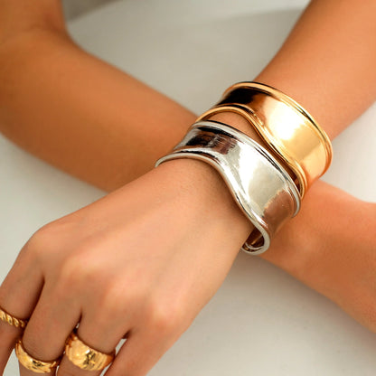 Luxy Wide Cuff Bracelets