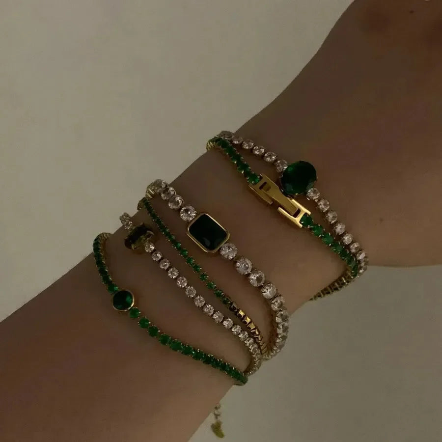 Elegant Embers Modern Bracelets - Diatoms