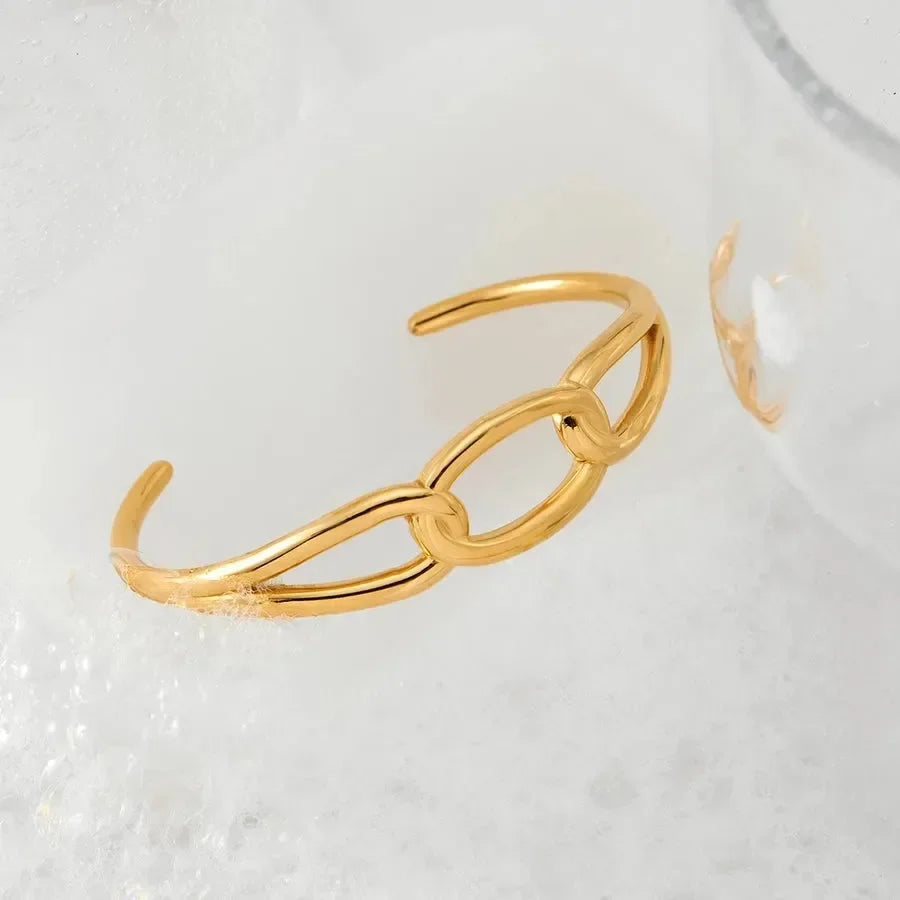 Lucky Knot Bangle - Diatoms
