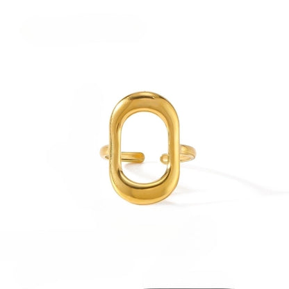 Luxy Oval Adjustable Ring