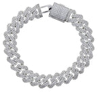 Hip Hop Cuban Chain Bracelet - Diatoms