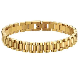 Luxy Gold Oyster Watchstrap Bracelet