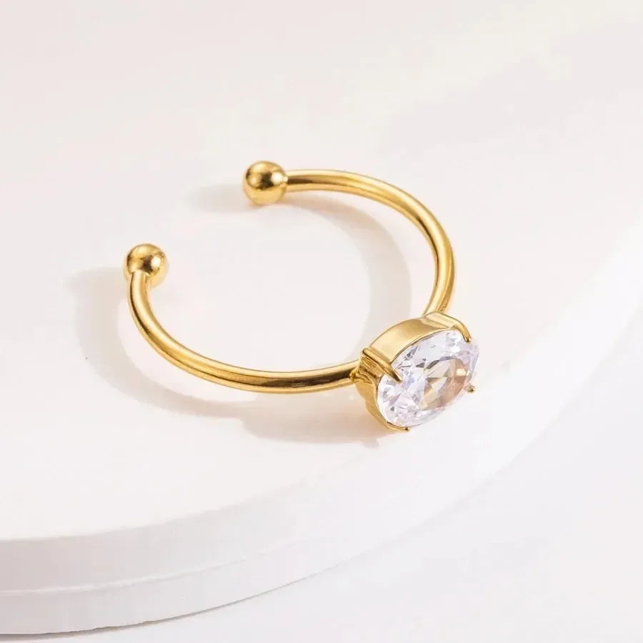 Multi Color Oval Rings - Diatoms