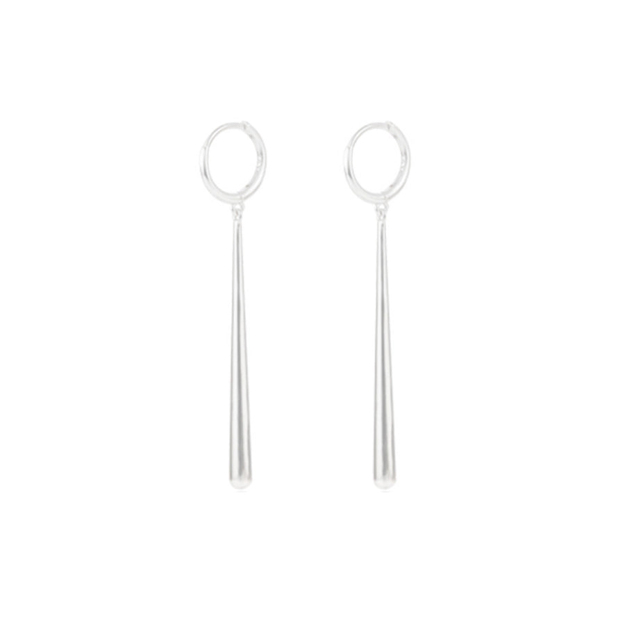 Luxy Silver Hoop Earrings