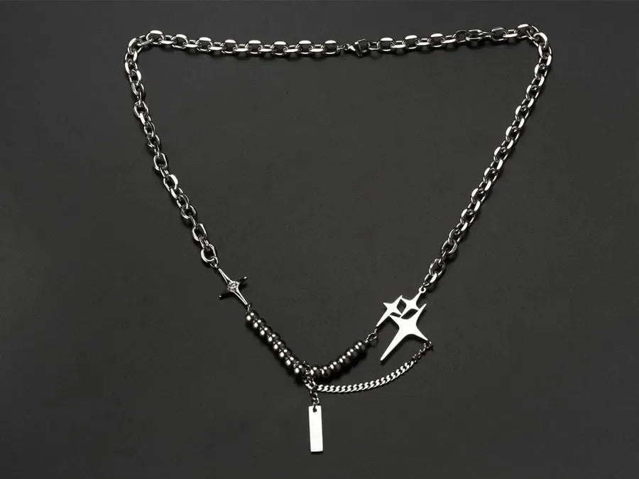 Hip-Hop Retro Solid Color Unisex Pendant - Diatoms