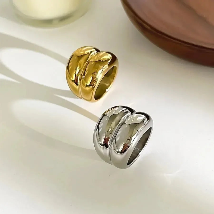 Luxy Double Bold Charming Rings - Diatoms