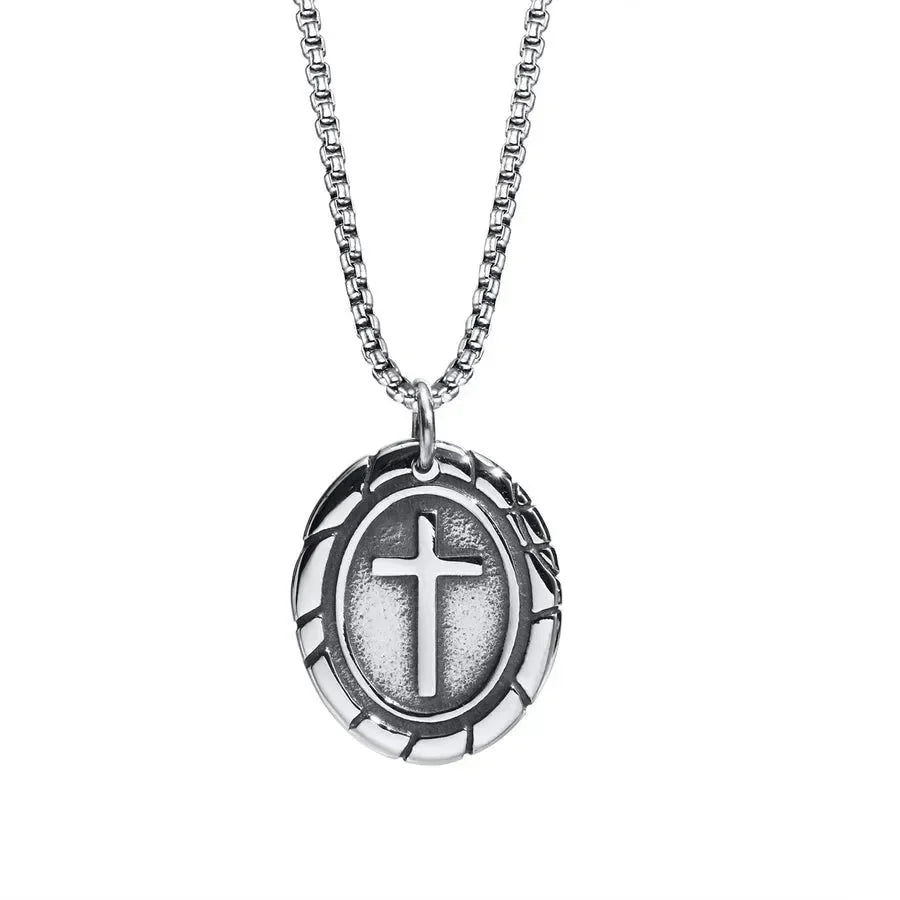 Diatoms Classic Cross Pendant - Diatoms