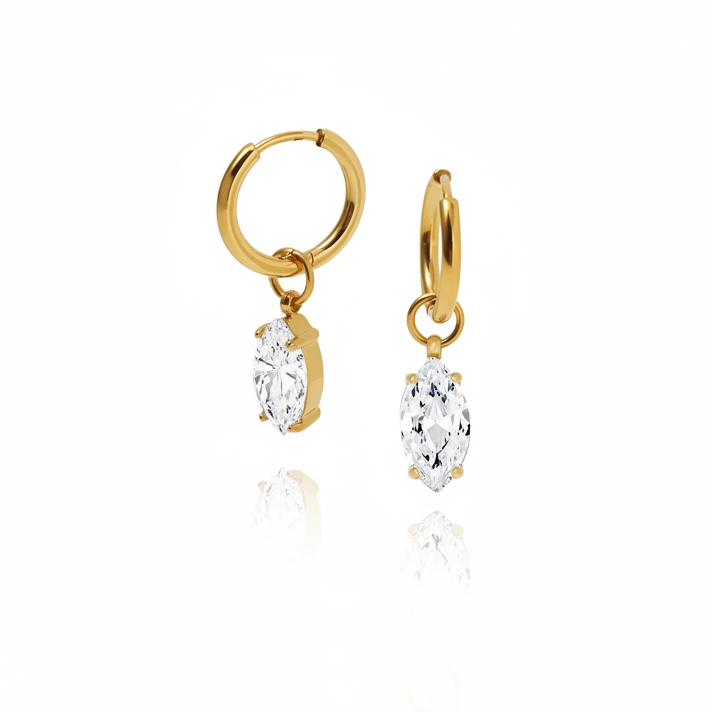 Halo Hoop Earrings