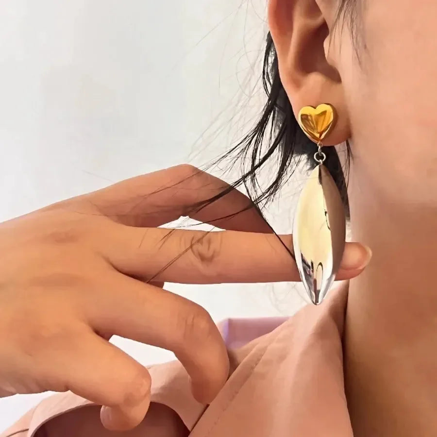 Luxy Shell Drop Earrings - Diatoms