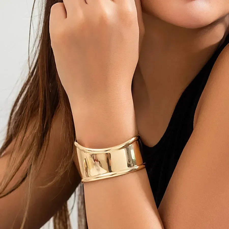 Luxy Wide Cuff Bracelets - Diatoms