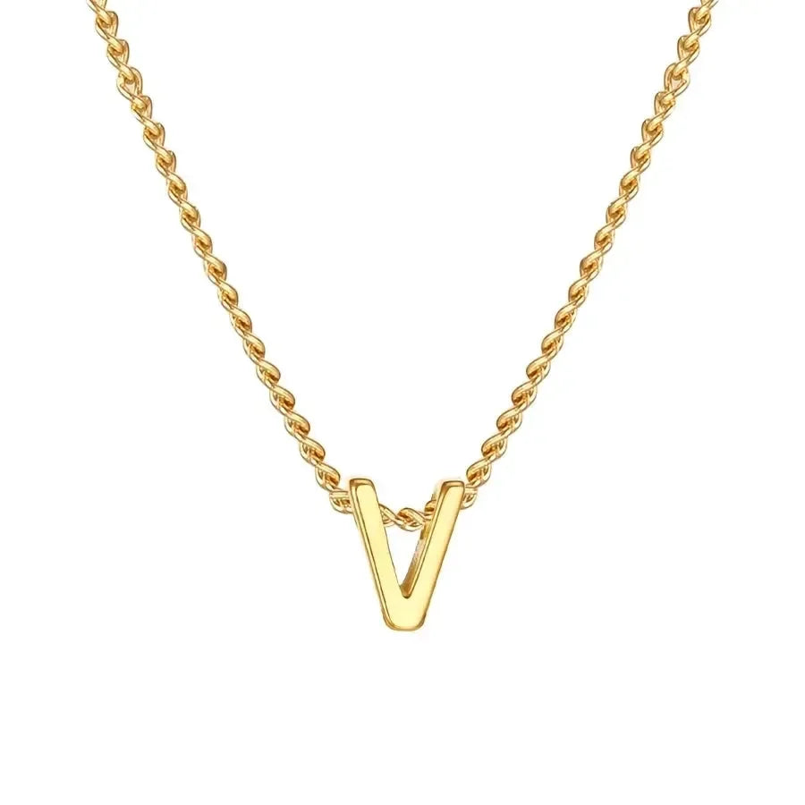 Upper-case Letter Pendant - Diatoms