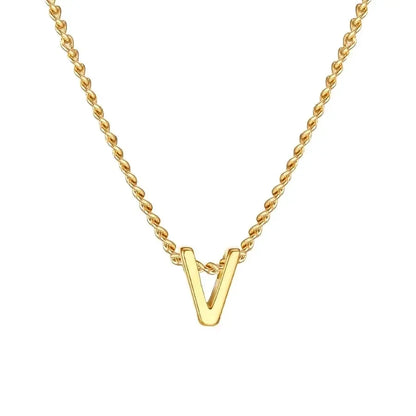 Upper-case Letter Pendant - Diatoms